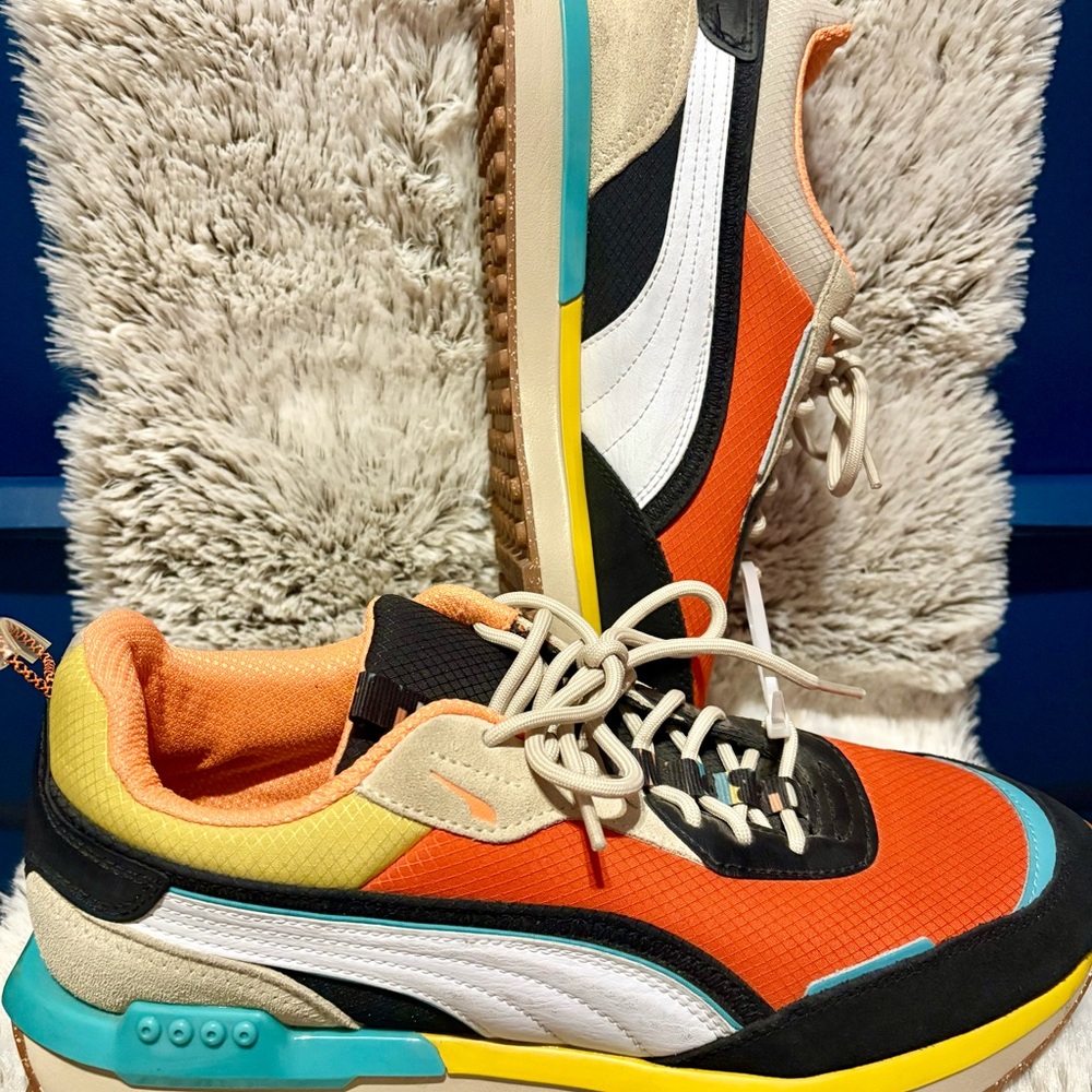 New Puma Rider 387100-01 Men's Sneakers size 9.5